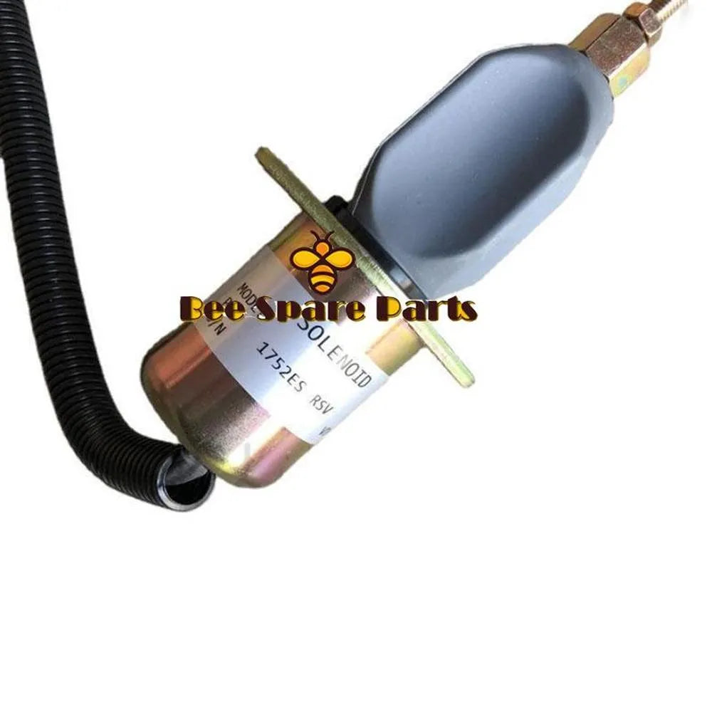 New Stop solenoid 32A87-15100 for ECOMAT Shovel Mitsubishi S4S-Z1DT61ES 12V-BeeSpareParts