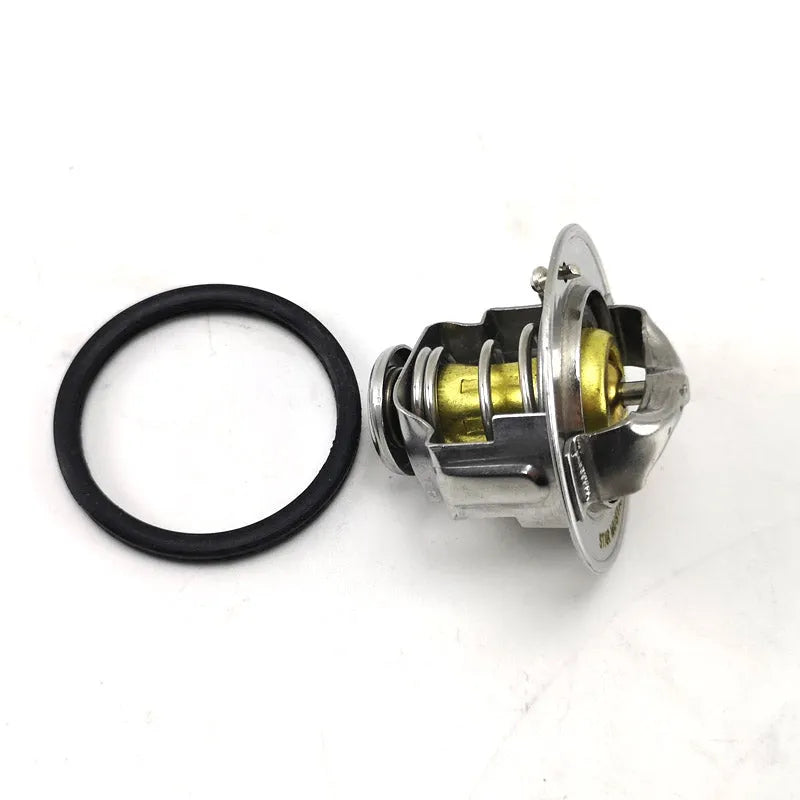 New Thermostat 1G772-73010 for Kubota V2607 Engine M5040 M6040 M7040 180F 82°C 179.6°F-Replacement Aftermarket Parts