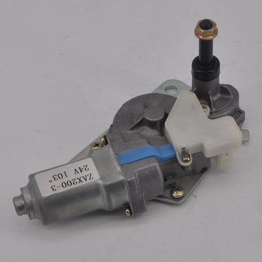 New Wiper Motor Assembly 4709168 For Hitachi Excavator ZX200-3 ZX210-3 ZX330-3-Replacement Aftermarket Parts
