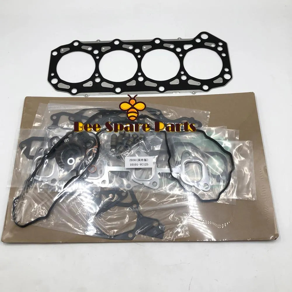 New ZD30 Full Gasket Kit New For Nissan Diesel Engines-Gasket & Gasket Kit-BeeSpareParts