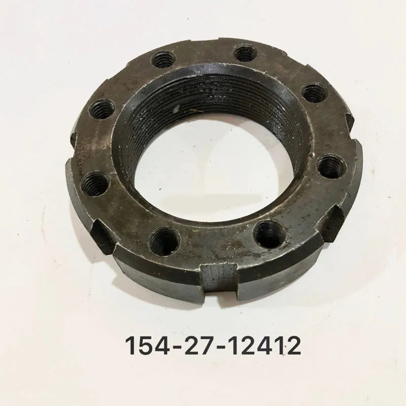 Nut 154-27-12412 for Komatsu Dozer D85A-21 D85A-18 D80A-18 D80E-18 D70-LE D70LE-8 D75A-1 D60P-8 D65P-8 D65P-7 D65A-8-BeeSpareParts