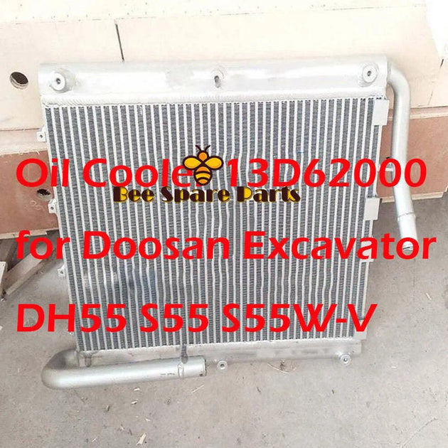 Oil Cooler 13D62000 for Doosan Excavator DH55 S55 S55W-V-BeeSpareParts