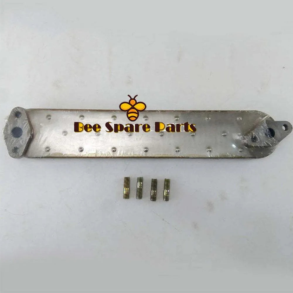 Oil Cooler Core & Cover For Mitsubishi FUSO FM555 FM557 FK415 FK455 Kato HD800 HD900 6D14 6D15 6D16 6.6L 7.5L-BeeSpareParts