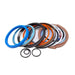 oil seal for Hitachi EX60-1/2/3 EX60-1 EX60-2 Boom Arm Bucket Cylinder seal kit-Replacement Aftermarket Parts