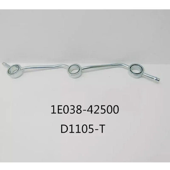 OVER FLOW PIPE 1E038-42500 1E03842500 for Kubota Turbo Engines D905 D1005 D1105-T Oil Return Pipe Overflow Pipe-Replacement Aftermarket Parts