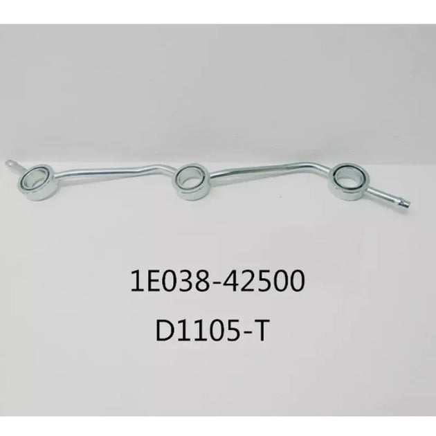 OVER FLOW PIPE 1E038-42500 1E03842500 for Kubota Turbo Engines D905 D1005 D1105-T Oil Return Pipe Overflow Pipe-Replacement Aftermarket Parts