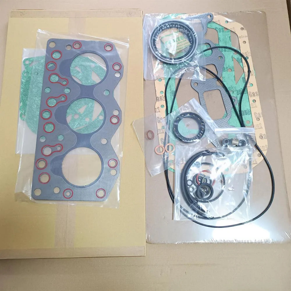 Overhaul Full Head Gasket Kit Set for Isuzu 3AF1 Engine Hanik Excavator Tractor-Replacement Aftermarket Parts
