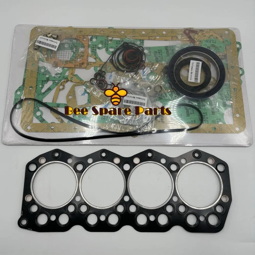 Overhaul Gasket Kit For Mitsubishi S4K S4KT Engine Set Caterpillar E110B E120B Excavators-Replacement Aftermarket Parts