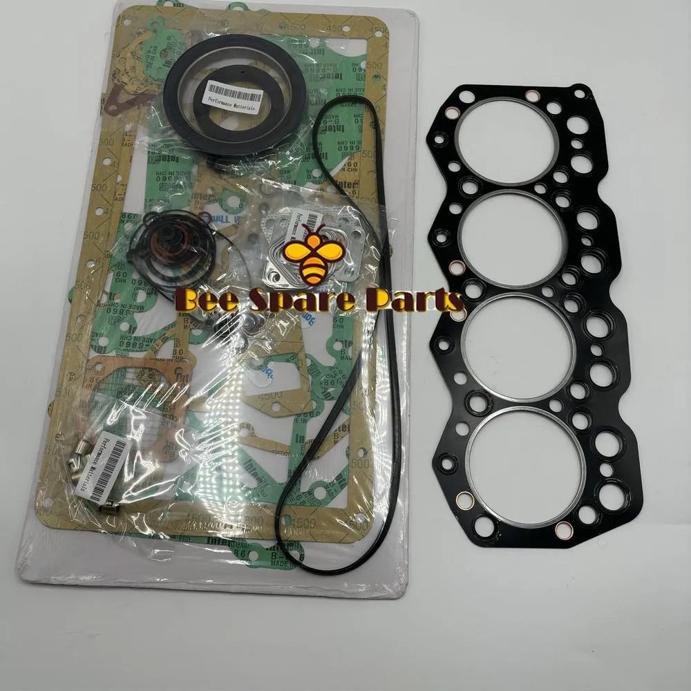 Overhaul Gasket Kit For Mitsubishi S4K S4KT Engine Set Caterpillar E110B E120B Excavators-Replacement Aftermarket Parts