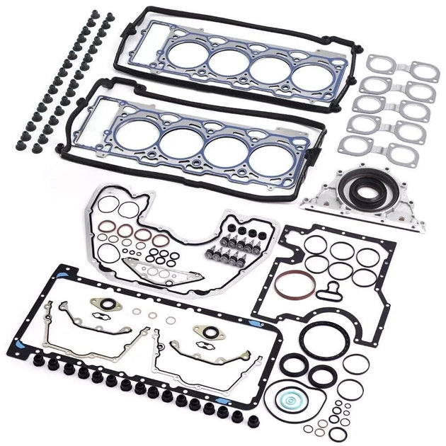 Overhaul Gaskets Seals Kit For BMW 540i 740i E60 E65 N62B40 4.0 Engine-BeeSpareParts