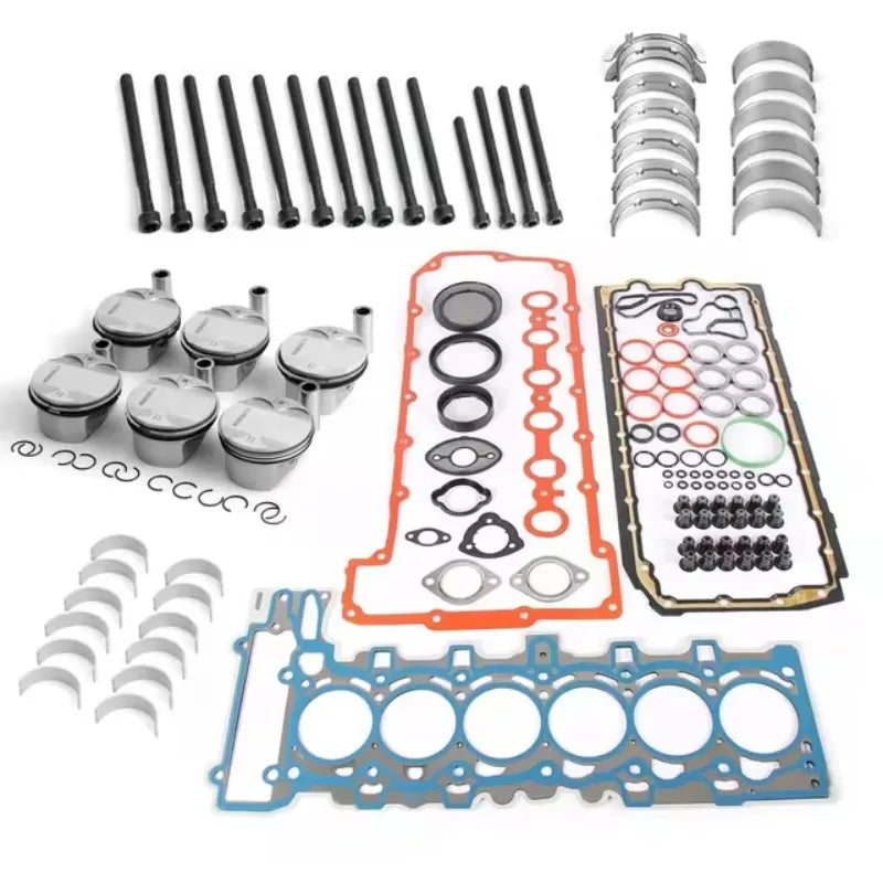 Overhaul Pistons Seals Kit 11:1 For BMW 325i 525i Z4 E90 E60 E89 N52 2.5L Engine-BeeSpareParts