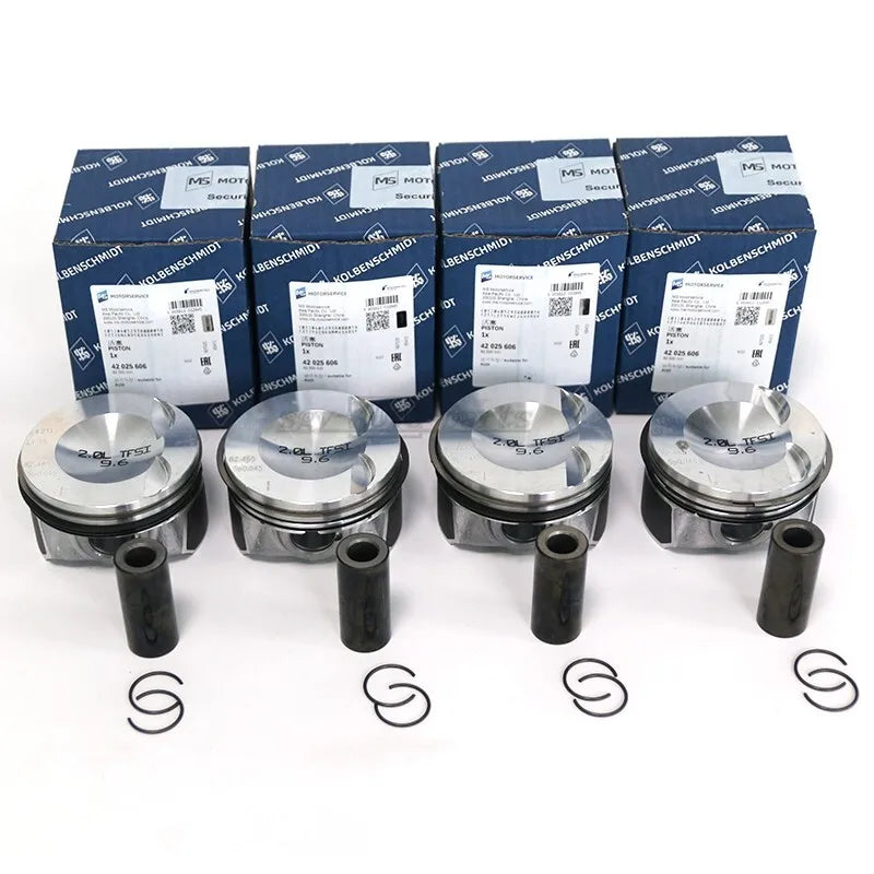 Overhaul Rebuild Kit & Con rods Set Φ23mm For VW Audi EA888 2.0T CDN CCZ Engine-BeeSpareParts