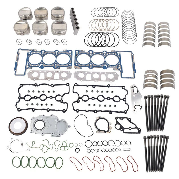 Overhaul Rebuild Kit For Audi A6 A7 S4 S5 Q7 3.0 TFSI CJT Engine Pistons Gaskets-BeeSpareParts