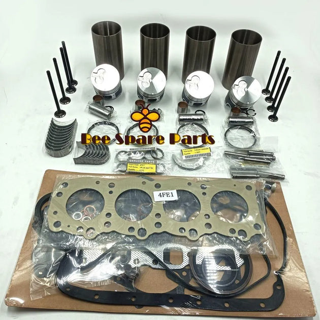 Overhaul Rebuild Kit for Isuzu 4FE1 Engine TCM Forklift Truck Generator Tractor-Replacement Aftermarket Parts