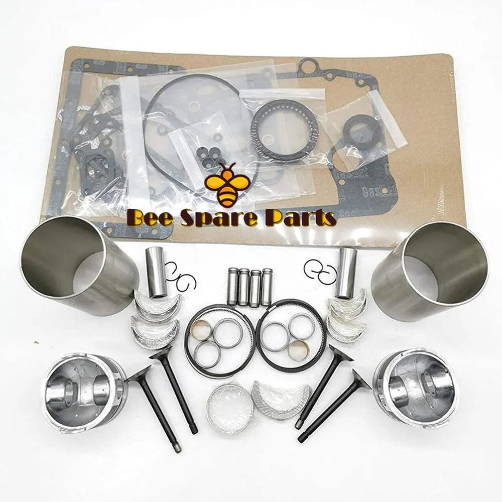 Overhaul Rebuild Kit For Yanmar 2D70E 2TNV70 Piston Ring Head Gasket Bearing Set-BeeSpareParts