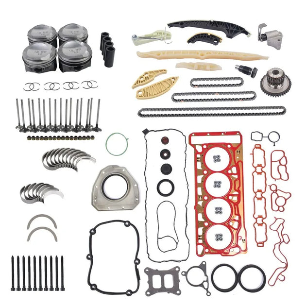 Overhaul Rebuild Kit Pistons Vavles For VW Audi A3 A4 A5 1.8 TFSI CJE CJS Engine-BeeSpareParts