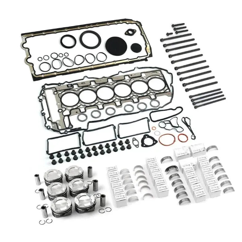 Overhaul Rebuild Piston Gaskets Kit for BMW 435i F30 F31 F33 F11 E70 F15 N55 3.0 Engine-BeeSpareParts