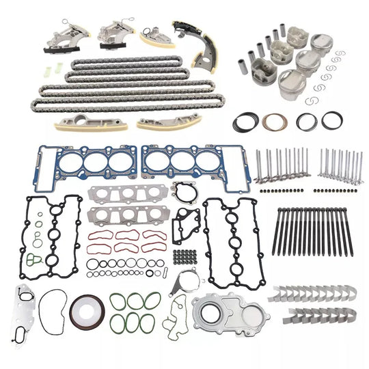 Overhaul Rebuild Piston Timing Kit For Audi A6 A7 A8 S4 S5 Q7 3.0T Engine-BeeSpareParts