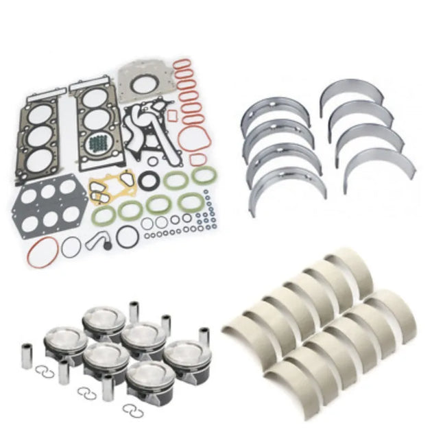Overhaul Rebuild Pistons Bearings Seals Kit For Benz C300 E350 R350 M276 3.5L Engine-BeeSpareParts