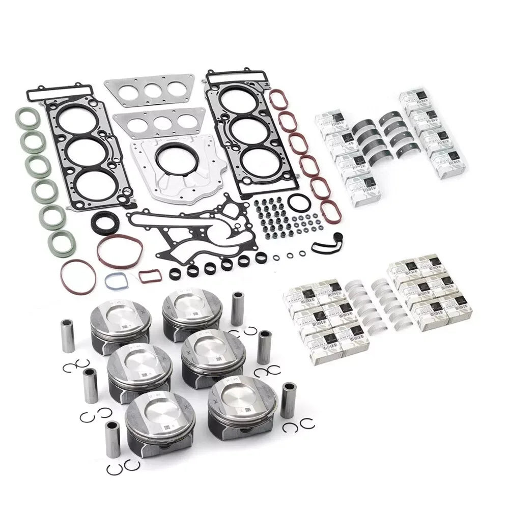 Overhaul Rebuild Pistons Bearings Seals Kit For Mercedes-Benz M276 3.5L SLK350 Engine-BeeSpareParts