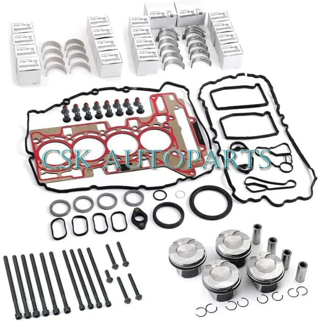 Overhaul Rebuild Pistons Gasket Kit CR 11:1 For BMW 320i F30 F32 F10 F25 N20 Engine-BeeSpareParts