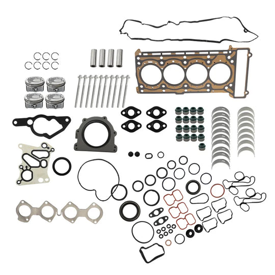 Overhaul Rebuild Pistons Gasket Kit For Mercedes-Benz M271 1.8 C200 W204 W212 Engine-BeeSpareParts