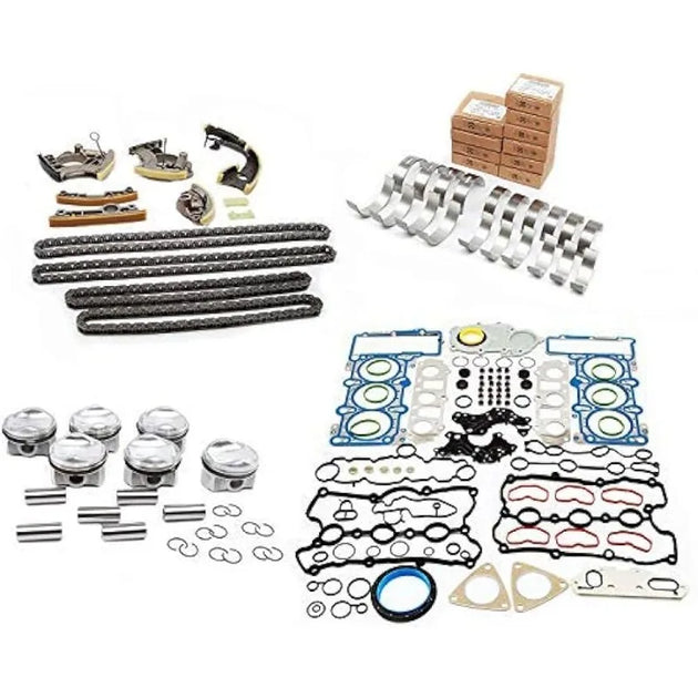 Overhaul Rebuild Pistons Gaskets Kit For Audi A4 A5 VW Touareg 3.0T Engine-BeeSpareParts
