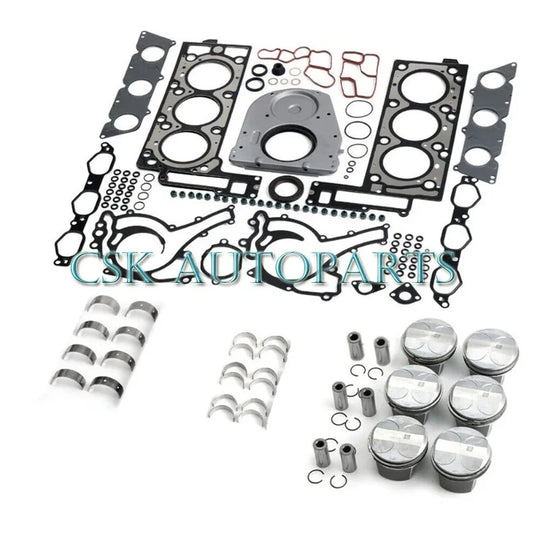 Overhaul Rebuild Pistons Gaskets Kit For Mercedes-Benz E300 W204 W211 W164 M272 3.0-BeeSpareParts
