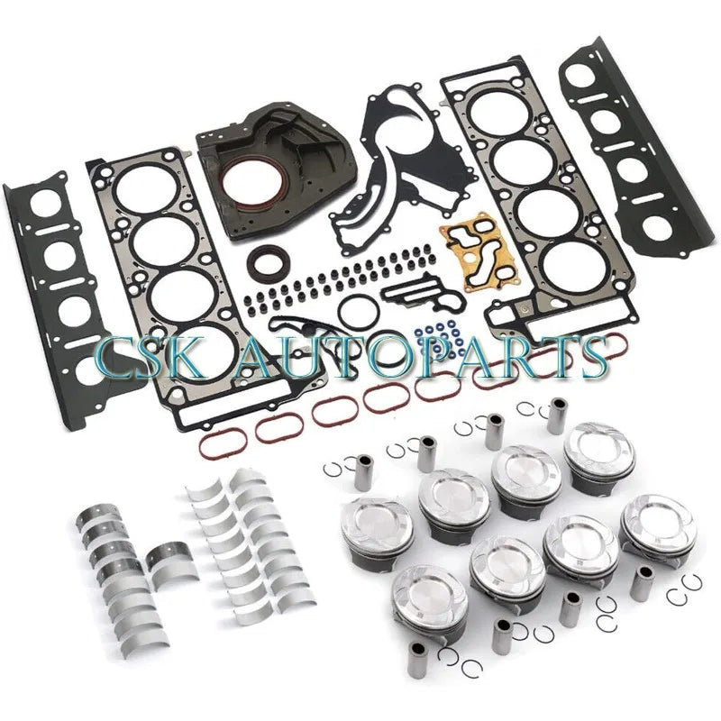 Overhaul Rebuild Pistons Gaskets Set For Mercedes-Benz M278 S500 W212 W221 C218 Engine-BeeSpareParts