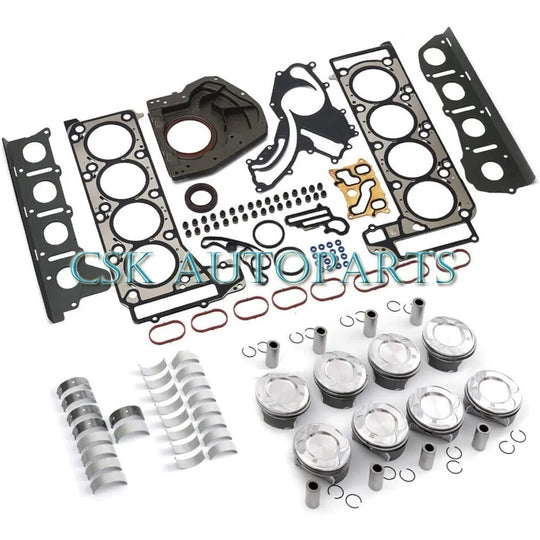 Overhaul Rebuild Pistons Gaskets Set For Mercedes-Benz S500 W212 W221 C218 M278 Engine-BeeSpareParts