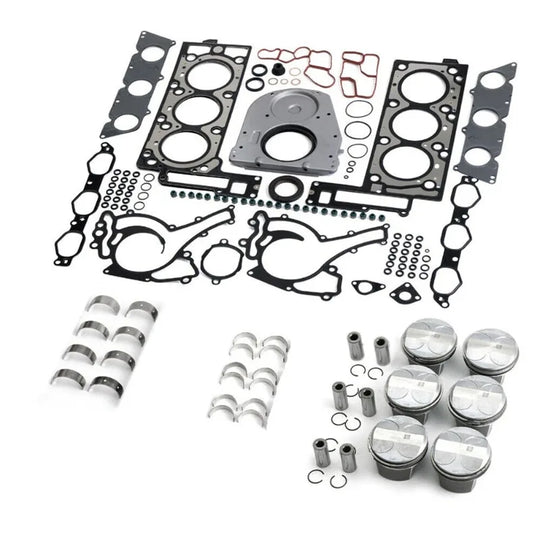 Overhaul Rebuild Pistons Kit For Audi RS5 Cayenne Panamera EA839 2.9 TFSI Engine-BeeSpareParts