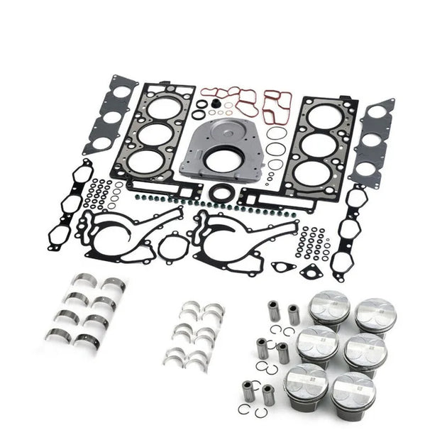 Overhaul Rebuild Pistons Kit For Porsche Audi A6 S4 S5 B9 EA839 3.0 TFSI Engine-BeeSpareParts