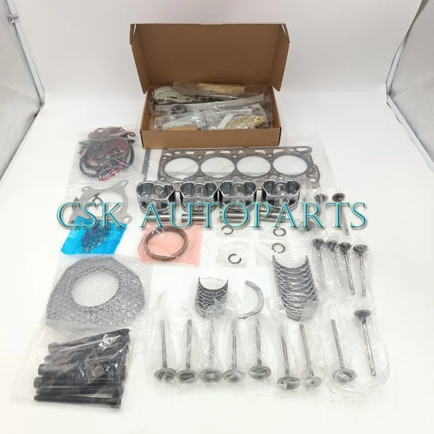 Overhaul Rebuild Pistons Kit Oversize Φ83mm / Φ23mm For Audi VW 1.8T CDA CDH Engine-BeeSpareParts
