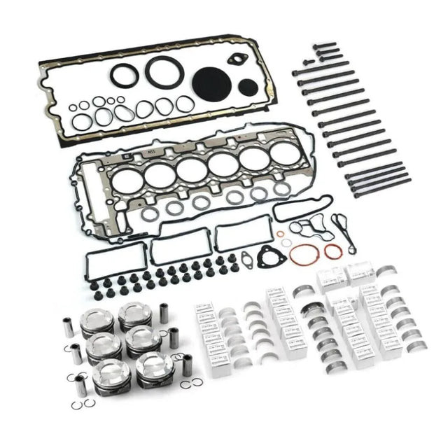 Overhaul Rebuild Pistons Seals Kit 11:1 For BMW 323i 525i Z4 X3 E60 523i N52 2.5L Engine-BeeSpareParts
