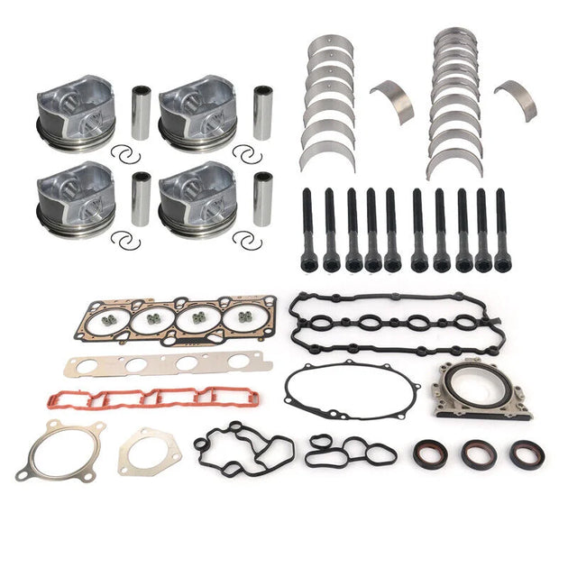 Overhaul Rebuild Pistons Seals Kit for Audi A4 VW 2.0 T BWA BPY EA113 Engine-BeeSpareParts