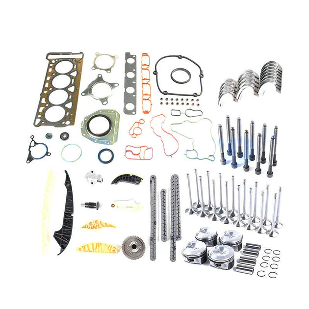 Overhaul Rebuild Pistons Seals Timing Set For VW AUDI 2.0 TSI CBFA CAEB-BeeSpareParts