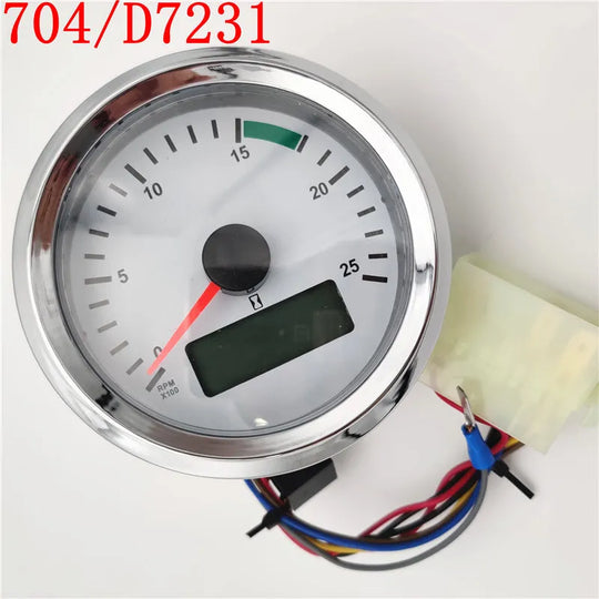 part no. oe 704/D7231 704/50097 Tachometer Gauge for JCB Backhoe Loader 3CX 4CX-BeeSpareParts