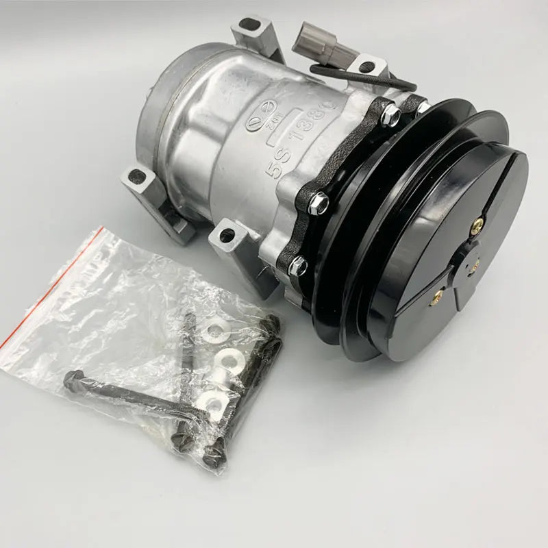 PC130-8 PC200-8 PC240-8 PC270-8 PC300-8 Excavator Air Conditioner Compressor 20Y-979-6121-BeeSpareParts