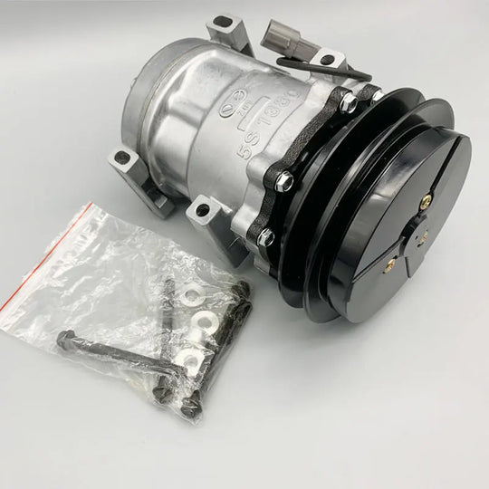 PC130-8 PC200-8 PC240-8 PC270-8 PC300-8 Excavator Air Conditioner Compressor 20Y-979-6121-BeeSpareParts