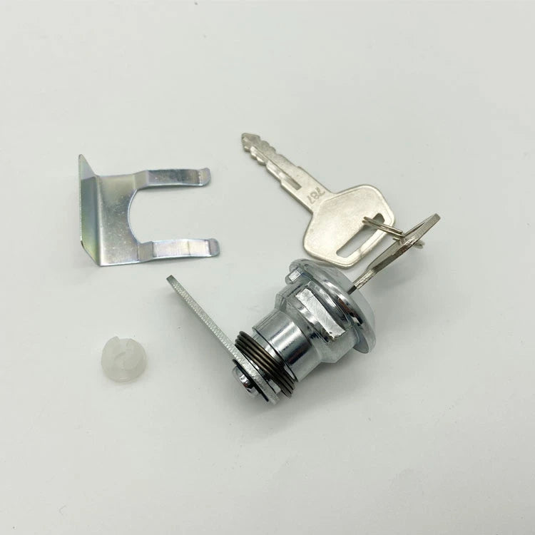PC130 pc200 220 300 360-7 Door Lock Assembly Of Cab Outside Handle Lock Block Excavator Accessories-BeeSpareParts