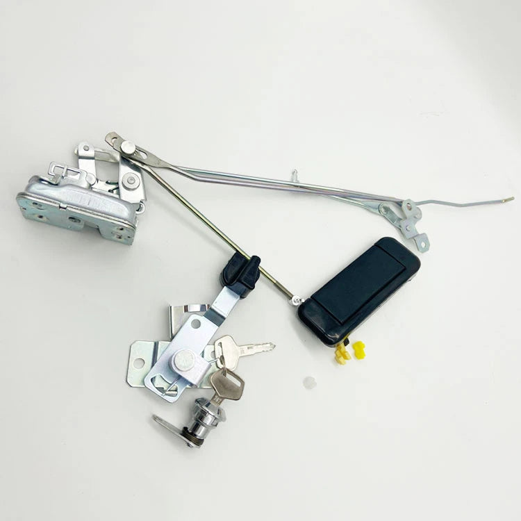 PC130 pc200 220 300 360-7 Door Lock Assembly Of Cab Outside Handle Lock Block Excavator Accessories-BeeSpareParts