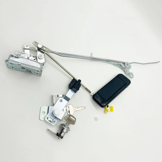 PC130 pc200 220 300 360-7 Door Lock Assembly Of Cab Outside Handle Lock Block Excavator Accessories-BeeSpareParts