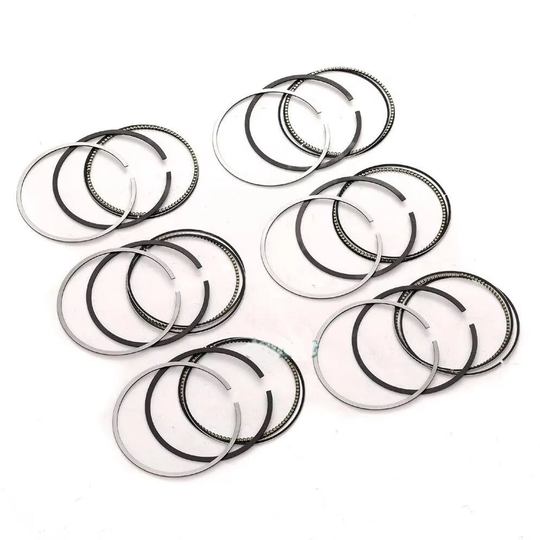 Piston 6pcs Piston Rings Set Φ83mm STD for VW Amarok Audi A6 Q5 Q7 3.0 TDI Diesel CRT DCP 059198151-BeeSpareParts
