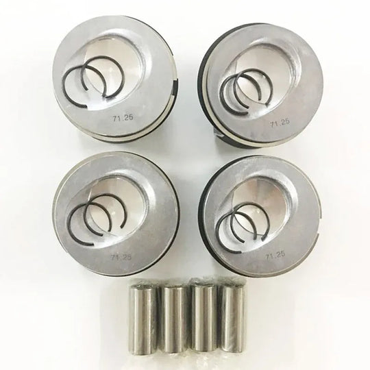 PISTON AND RING 03F107065A 03F107065D 03F107065F 03F107065G FOR AUDI VW SEAT SKODA 1.2T CBZA CBZB STD 0.25 0.50-BeeSpareParts
