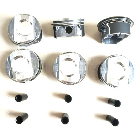 Piston Assembly 6x Pistons Rings Set M276 3.5L A2760304317 For Benz X218 C218 A207 C207 X166 V251 R172 R231 W222 A 276 030 44 17-BeeSpareParts