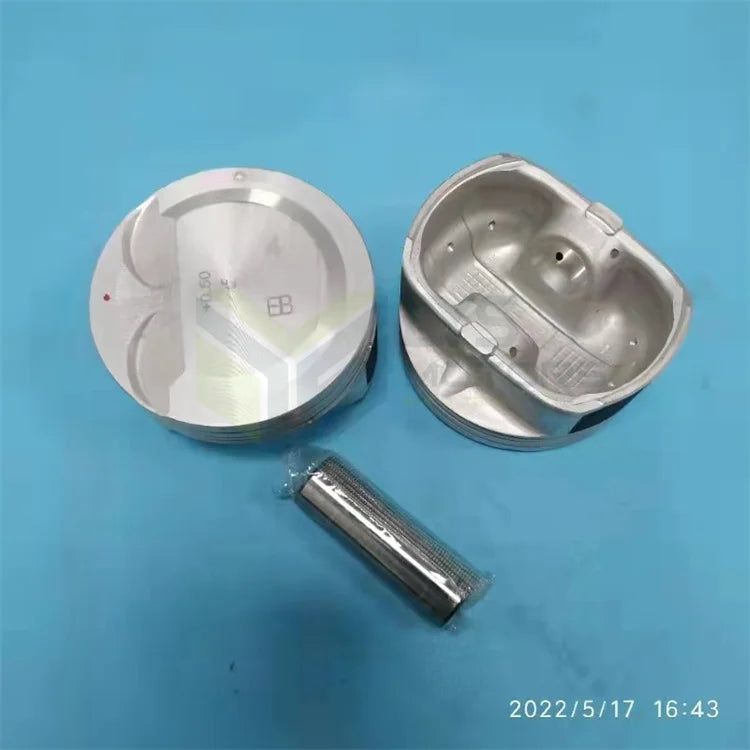 piston kit piston with ring 23041-2B101 23041-2B111 G4FA For Hyundai Verna 1.4L STD 0.5-Replacement Aftermarket Parts