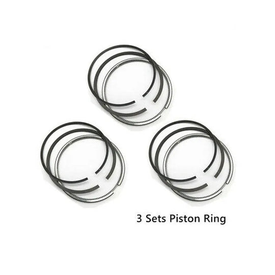 Piston Rings 1G460-21050 for Kubota D902 Engine KX41-3 Excavator BX25 Tractor-Replacement Aftermarket Parts
