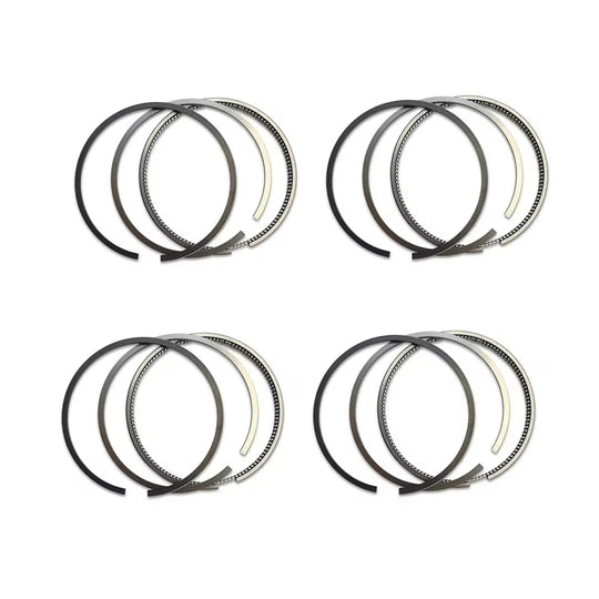 Piston Rings Set 4pcs 2660300024 STD Φ83mm for Mercedes-Benz A180 B200 W169 M266 1.5 1.7 2.0-BeeSpareParts
