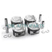 Pistons Rings Set Φ82+0.5mm For Mercedes-Benz W204 W212 C200 C250 E250 CGI 1.8T-BeeSpareParts
