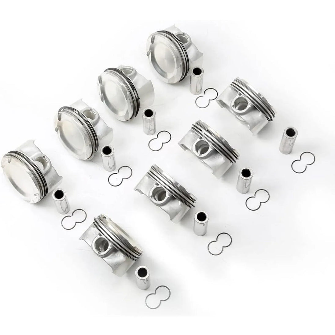 Pistons Rings Set STD for BMW M5 M6 X5 X6 M F10 F85 F86 S63N S63R 4.4 V8 11258607933-BeeSpareParts